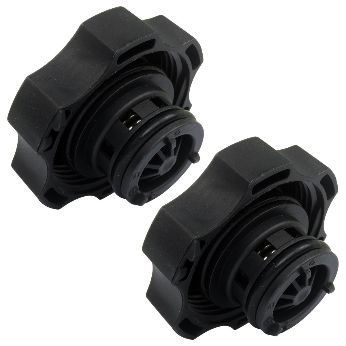 2 Pack Coolant Reservoir Cap For Cadillac 2007 2009 Escalade Ext Replaces Part Number 13502353 13502509 68249136aa Radiator