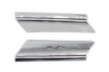 Newyall Pack Of 2 Left Driver Right Passenger Side Chrome Headlight Washer Nozzle Cover