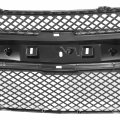 Gm1200527 Factory Style Front Bumper Grill Grille Assembly Compatible With Chevy Equinox 2005-2009 Matte Black