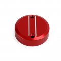 Topteng Motorcycle Cnc Front Brake Fluid Reservoir Cover Cap Fi For Ducati Panigale V2 2019-2021 848 Evo 2008-2013 Monster 1200