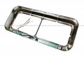 Headlight Bezel With 12 Clear White Led Light Strip Chrome Lh Rh Fit Kenworth T400 T600 T800 W900b W900l Classic 120 132