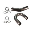 Squirrelly 2 5 Od 304 Stainless 30 180 Degree Mandrel Bend V-band Clamp 