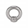 Lifting Eye Nut M4 Female Thread 304 Stainless Steel Round Shape For Rope Fitting Pack Of 20 