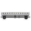 Compatible With Gmc Yukon Gmt800 Pair Of Amber Corner Headlight 3rd Brake Light Chrome Housing