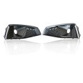Secos 2pcs Fog Light Grille Covers Front Left Right For Audi A4 Quattro S4 2019 Replace 8wd8076821j 8wd807682j 
