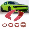 Steering Wheel Shift Paddle Extension Trim Air Conditioning Switch Knob Cover Set For Dodge Charger Challenger Chrysler Durango
