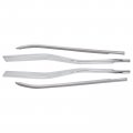 Xtremeamazing 4pcs Front And Rear Left Right Chrome Lower Window Cover Trim Molding For F150 2021-2023