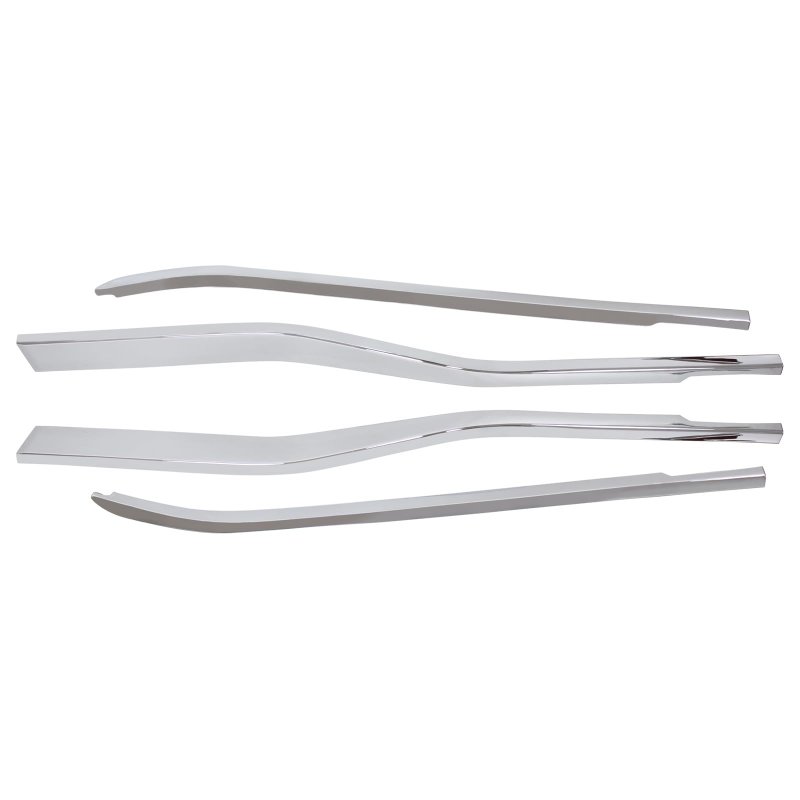 Xtremeamazing 4pcs Front And Rear Left Right Chrome Lower Window Cover Trim Molding For F150 2021-2023