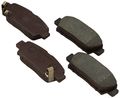 Genuine Parts 04466-07020 Rear Brake Pad Set Direct Fit For Toyota Braking Systems 