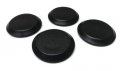 Vital All-terrain 4 Pack 1-1 Inch Black Plastic Flush Mount Hole Plug Sheet Metal Auto Body Panel