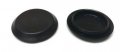 Vital All-terrain 4 Pack 1-1 Inch Black Plastic Flush Mount Hole Plug Sheet Metal Auto Body Panel