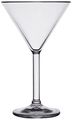Yanco Sm-10-mt Stemware Martini Glass 10 Oz Capacity 4 75 Diameter 7 5 Height Plastic Clear Color Pack Of 24 