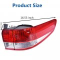 Labwork Replacement Rear Brake Tail Light Assembly Fit For 2003-2004 Honda Accord Left Lh Driver Side 33551-sda-b01 Ho2800148