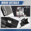 Auto Dynasty 4pcs Square Box Style Led Drl Composite Headlights And Bumper Lamps Compatible With Chevy Gmc Tahoe Blazer C K