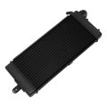 Radiator Cooler Cooling For Honda Shadow Vt750s Vt750rs 2010 2013 And Vt400s 2011 2014 Black Aluminum Us-xf-m439 