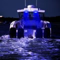 Nilight Marine Led Pods Navigation Lights 2pcs 72w Blue Beam Flood Ponton Boat Deck Dock For Night Fishing T-top Stern Yacht 