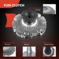 A-premium Engine Cooling Fan Clutch Compatible With Toyota 4runner 2003-2009 Tacoma 2005-2015 Tundra 2005-2011 Fj Cruiser