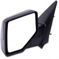 Ocpty Black Driver Side And Passenger View Mirror Textured With Manual Adjustment Folding Non-heated Compatible For 2006-2011