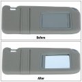 Kuafu Sun Visor Passenger Side Compatible With 2007 2008 2009 2010 2011 Toyota Camry Without Sunroof Gray Replacement For
