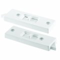 Sliding Window Tilt Latch Spring Loaded Vinyl White Pr