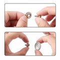 70pcs Car Roof Repair Rivets Universal Headliner Button Buckle For Interior Ceiling Fixing Lint Grey 