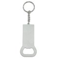 Saint Mary S College Primary Logo Keychain Chrome Plated Metal Bottle Cap Opener Rectangular Resin Topped 3 In X 1 5