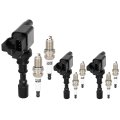 Ignition Coil Coils Iridium Spark Plugs 3 6 Compatible For Hyundai Santa Fe 20-2006 Xg350 2003-2005 Kia Amanti 2004-2006 V6 3
