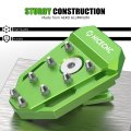 Nicecnc Motorcycle Braking Foot Pedal Brake Extension Cushion Pad For Kawasaki Klr650 2008-2018 Aluminum Anodization