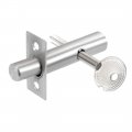 Uxcell 13mm Dia Cylinder Core Stainless Steel Hidden Tubewell Key Mortise Lock