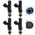 Fuel Injectors Compatible For 2012-2019 Ford Fiesta Replace Fj1139 Be8z9f593a Be8z9f593b Ae8e9f593aa Fj1133 Oem Injector 4pcs