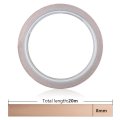 Uooom 0 3 Inch Copper Foil Tape With Conductive Adhesive For Emi Shielding Stained Glass Electrical Repairs Soldering 8mm 20m