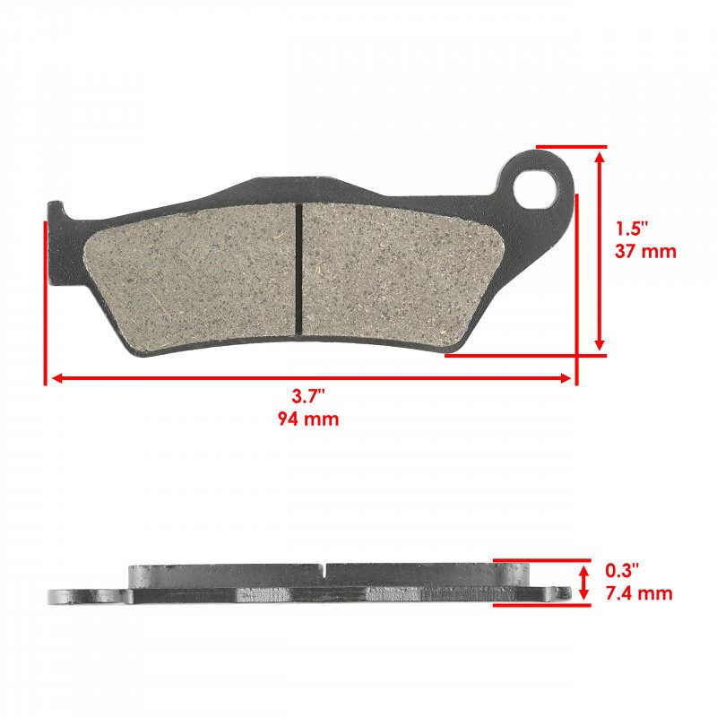 Front Brake Pads For Ktm Xc300 2010 2015 And Xc W300 Xcw300 2006 2020 Semi Metallic Dirt Motorcycle Mp125 6
