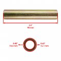Caltric Rear Upper Control Arm Pivot Shaft For Polaris Ranger Xp 800 2012 900 2013