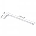 Uxcell T40 Anti Tamper Proof Torx Star Key Bit Wrench L-shape 7-inch Long Arm Cr-v Steel 2 Pcs