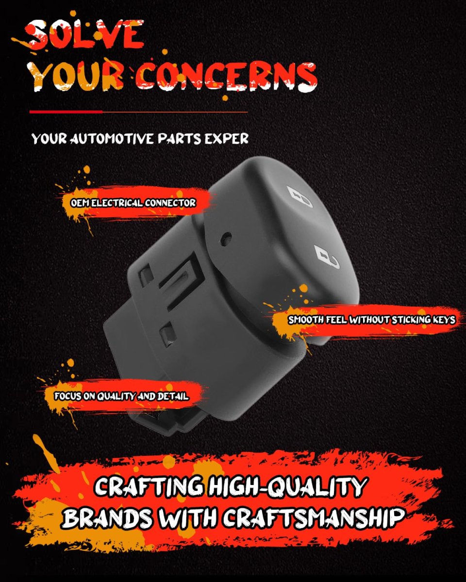 Passenger Side Car Door Lock Switch For Chevrolet Malibu 2008 2009 Front Right Control 15835662