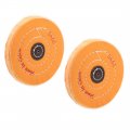 5-inch Cotton Buffing Wheel Polishing Pad For Bench Grinder Tool 2 Pcs