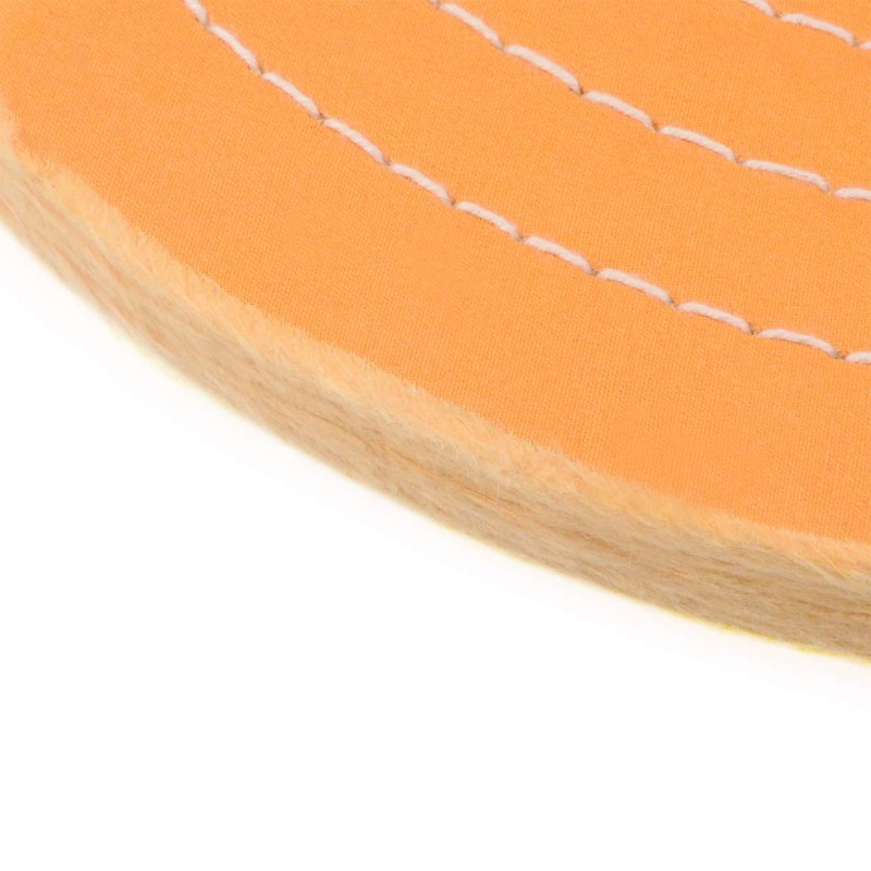 5-inch Cotton Buffing Wheel Polishing Pad For Bench Grinder Tool 2 Pcs