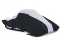 Full Fitment Snowmobile Cover Compatible For The Polaris 850 Pro Rmk Qd2 155model Years 2021-2021 600 Denier Black And Gray 