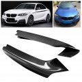Car Front Bumper Lip Splitter Duokon Flaps For Carbon Fiber With M Sport Only M235 14-18 1 Pair 