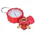 Air Condition Manifold Gauge With G1 4 Thread High Pressure Ac Refrigeration Tool For R22 R410a R134a R407c