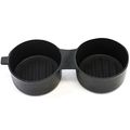 Red Hound Auto Center Console Front Cup Holder Insert 2007-2011 For Jeep Wrangler Unlimited 4 Door Replacement 