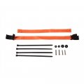 Moto4u Motorcycle Front Rear Rescue Pull Strap Sling Belt Lifting Lift For Motocross Enduro Recover Fallen In Orange 