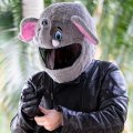 Moto Loot Helmet Cover For Motorcycle Fun Rides And Gifts Cover Only Not Included Elephant