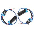 2 Pcs Eyebrow Wiring Harness Fang Lights Light Replacement For Polaris Rzr Trail 900 S 1000 Xp 4 2019-2021 