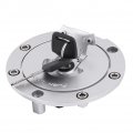 Fuel Door Cover Locking Gas Cap With Keys Replacement For Cbr600rr 2003-14 Cbr600f4 F4i 2001-2006