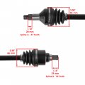 Caltric Front Left Complete Cv Joint Axle Compatible With Arctic Cat Wildcat 1000 Gt Ltd 2012-2015