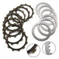 Clutch Friction Plates Fit Oem 5y1-16331-01 3j2-16324-00 2 4h7-16325-00 168-16325-00 4 For Yamaha Yfp350u Terra Pro Yfm400f Big