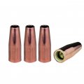 Mig Nozzle For Lincoln Magnum 100l Tweco Mini 1 Guns Size 3 8 Tapered Model 21t-37 4 Pack 