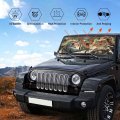 Yosa Tyrannosaurus Driver Car Windshield Sun Shade Animal World Auto Frontshade Visor Dinosaur Family Sunshield Protector Block