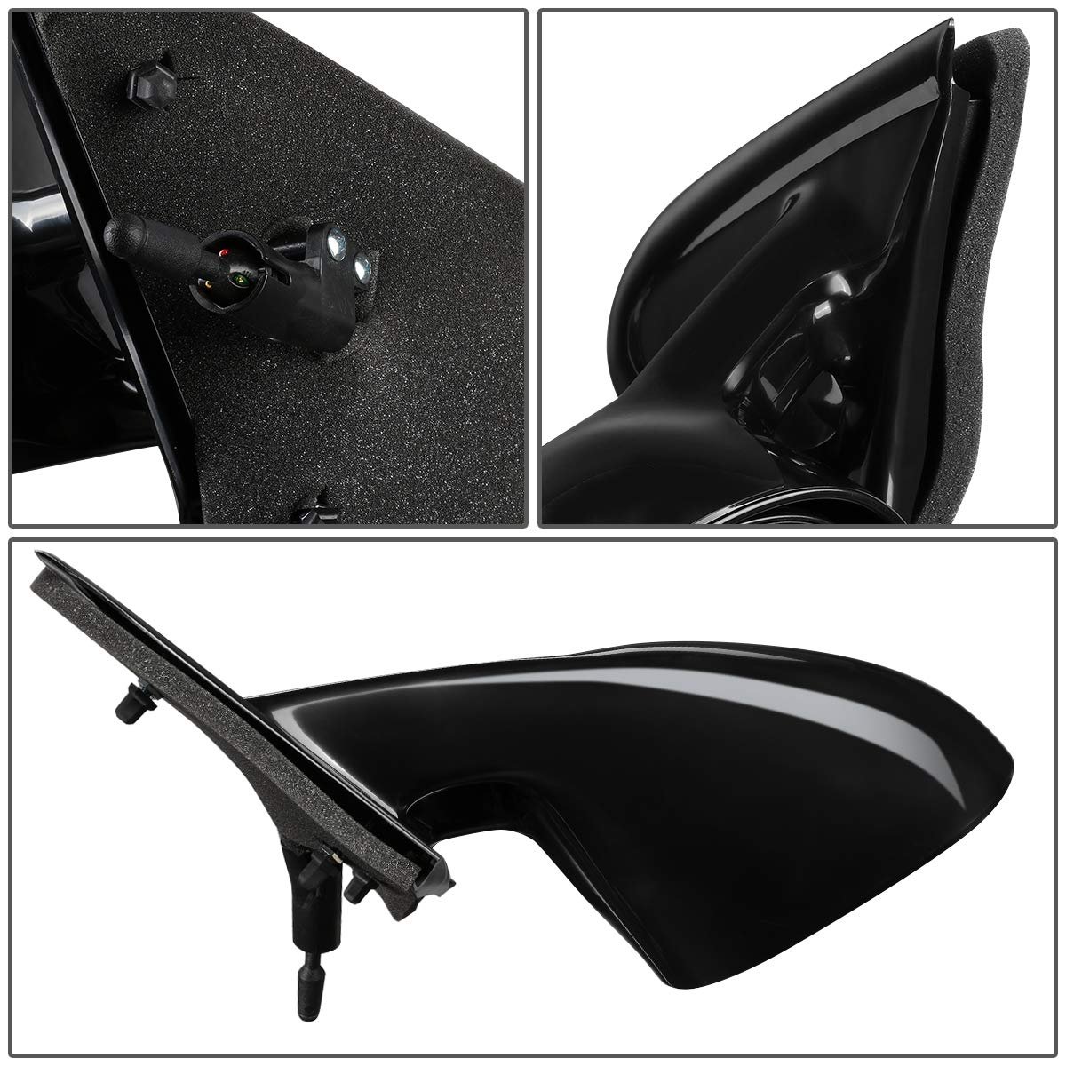 Ch1320170 Ch1321170 Pair Oe Style Manual Side View Door Mirror For Chrysler Cirrus Dodge Stratus 95-00